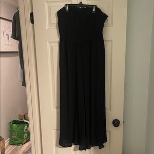 Torrid Black Strapless Maxi Dress
